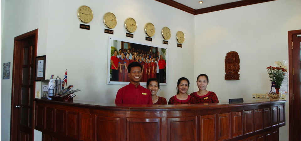 Sun Inns Hotel Siem Reap Exteriör bild